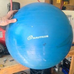 Nautilus Excersise Ball Like New Condition