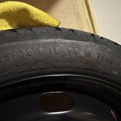 Spare tire 125/70  R18