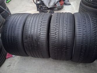 BMW STAGGERED SET F275-35R22/R315-30R22 CONTINENTAL PREMIUM CONTACT 6 BMW STAR RATING $750.00 INSTALL