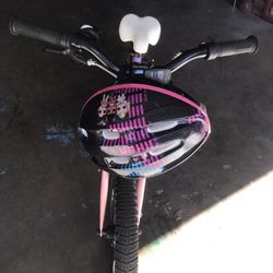 Girls 14” Space Shuttle Bike