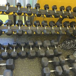 Adjustable dumbbells 5-70 Pounds 