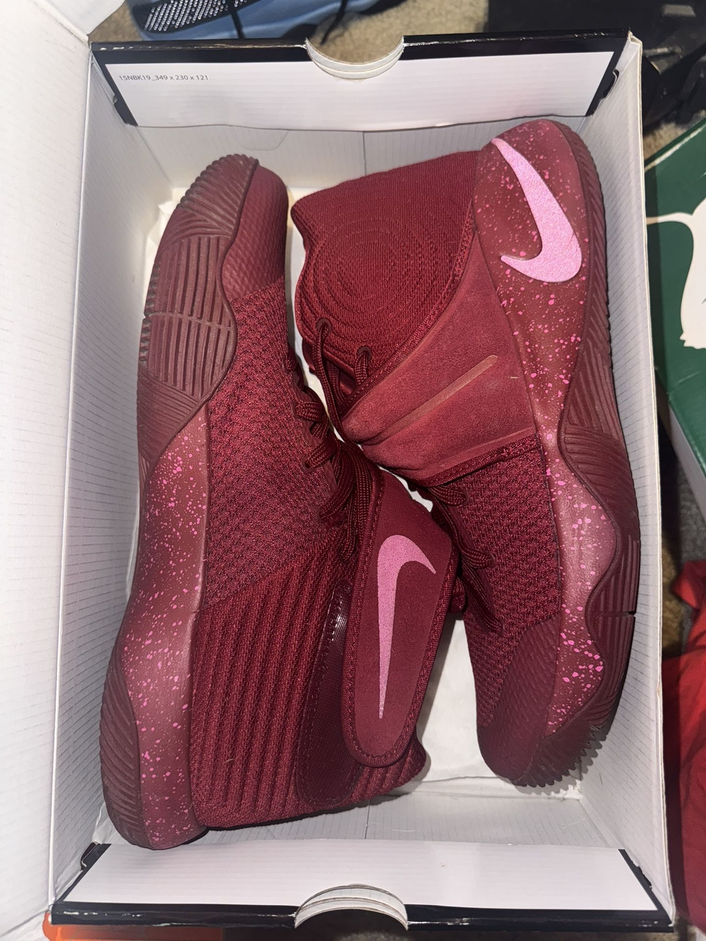 Kyrie 2 red velvet size 12