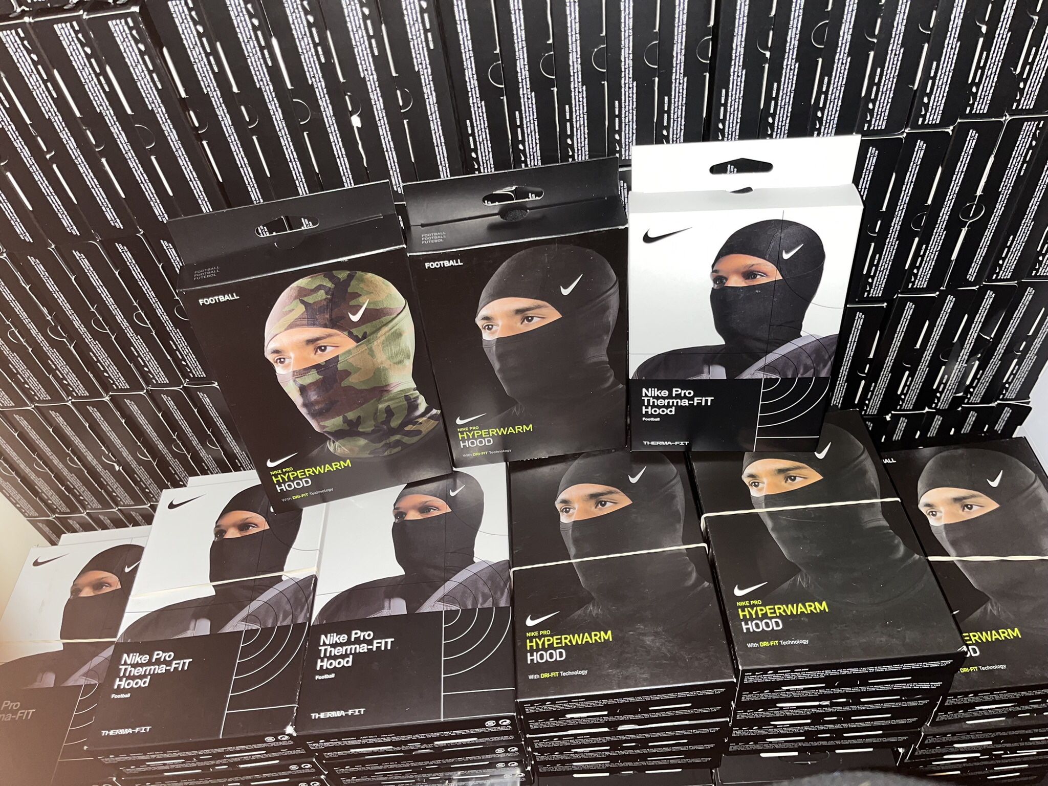 Nike Ski Mask Camo And Black Brand New In Box