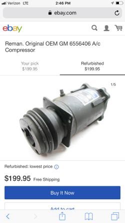 Gm A/c compressor