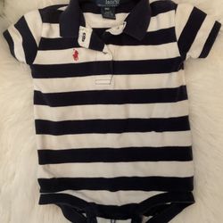 Polo Onesie-size 12 Months