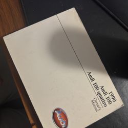 audi 100 1990 quattro owners manual