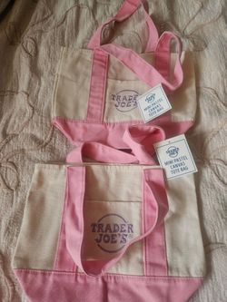 Trader Joe's Minni Totes New $15 Each