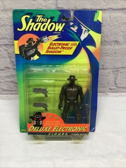 1994 Kenner The Shadow Electronic Bullet Proof Shadow Action Figure
