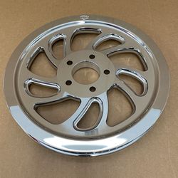2006 Harley Davidson Softail 1” Chrome Billet Blade Rear Pulley 40264-06 **NEW**