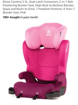 Diono Cambria 2 XL Booster Car Seat Pink