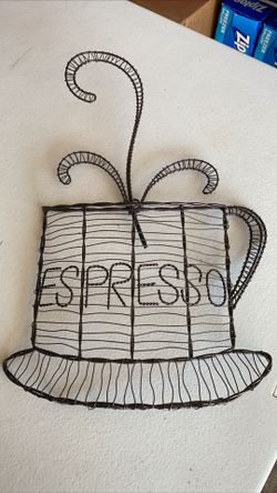 Espresso wall decor