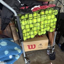 Tennis Teaching Basket