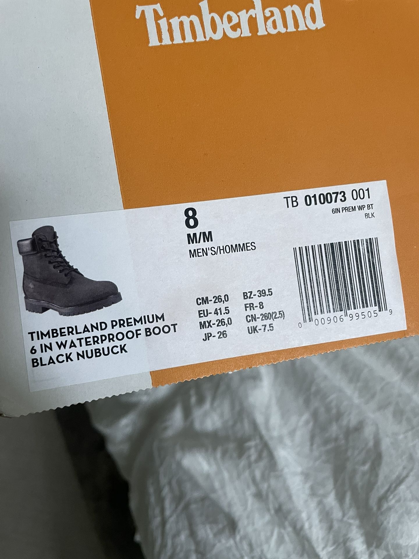 brand new Timberland boots