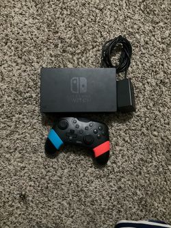 Nintendo Switch Dock with Pro Controller and Power Adapter