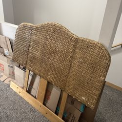 Free Wicker Headboard