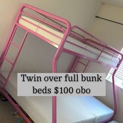 Twin over full Bunk Bed