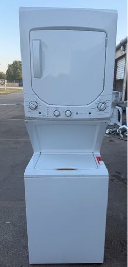 24” width GE Stacked Washer Dryer Unit