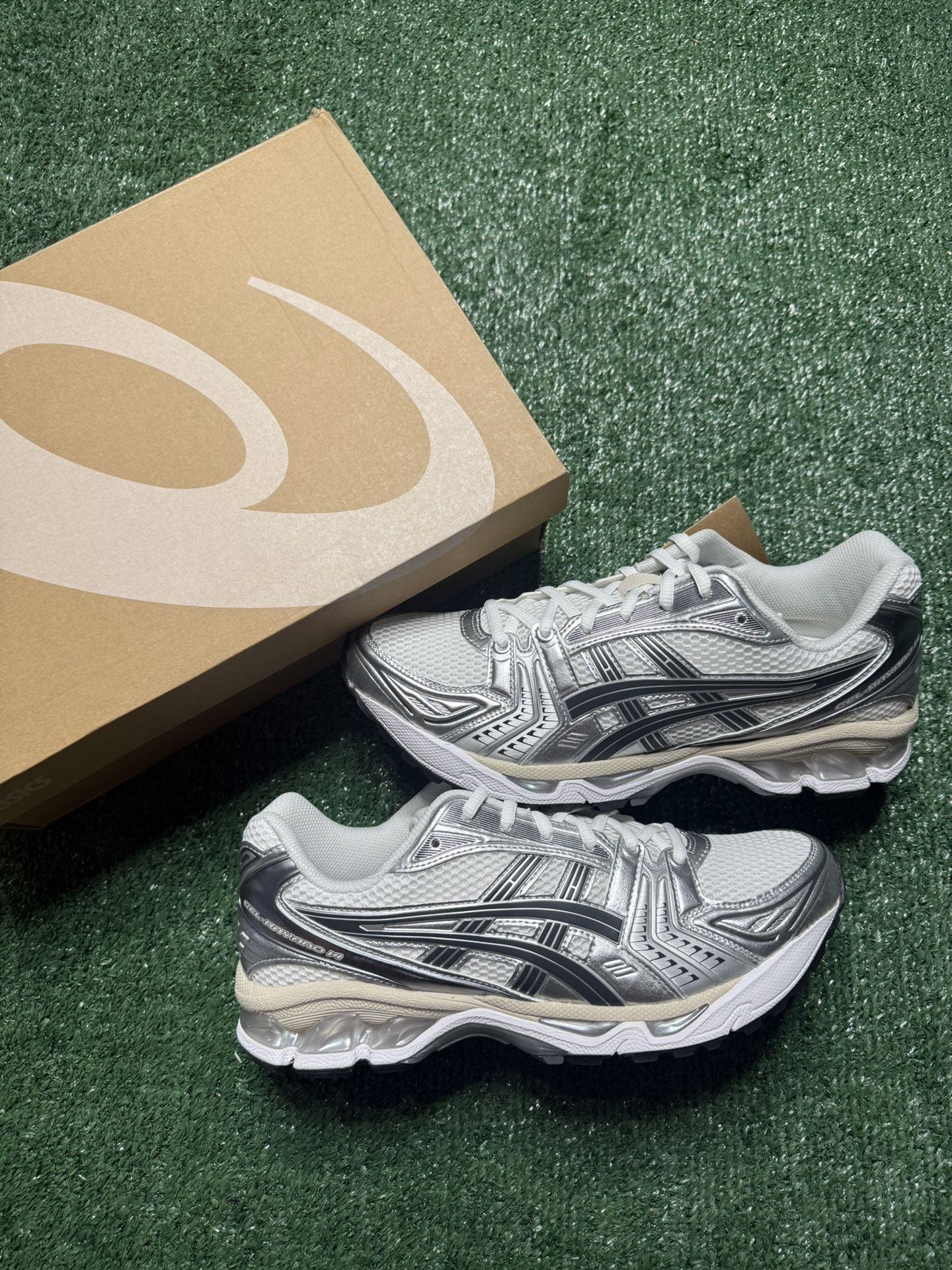 Asics Gel-Kayano 14 White Graphite Grey