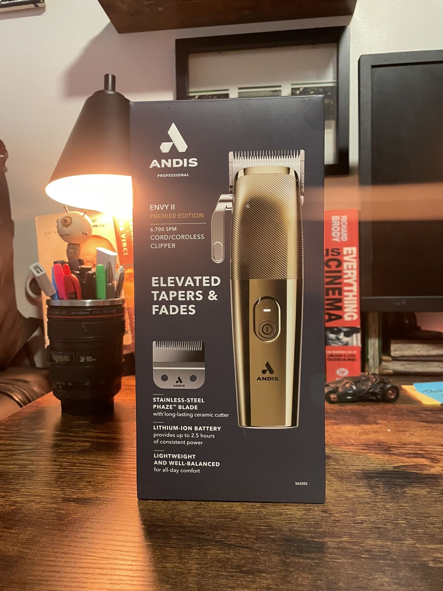 Andis Envy II - Clipper - Gold