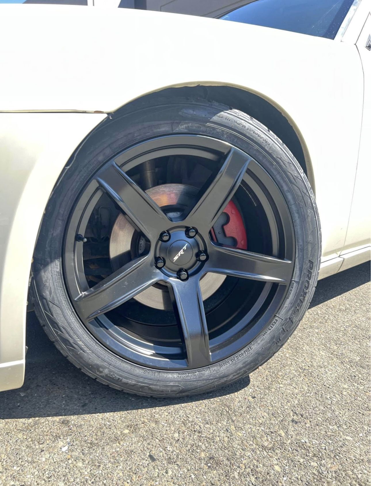 Dodge Hellraiser Matte Black Wheels & Tires Package Deal, FINANCE AVAILABLE