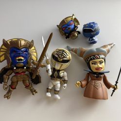 Loyal Subjects Goldar Rita White Ranger W/bonus