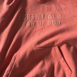 Coral essentials hoodie Good Condition 