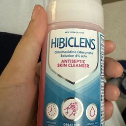 Hibiclens antiseptic and antimicrobial skin cleanser-4oz