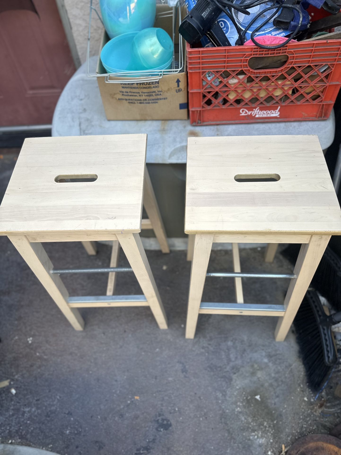 Wooden Stools
