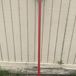 Blade Scraper  For Sidewalk, Pavement  - Heavy Duty Long Handle Solid Steel Shovel Handle   