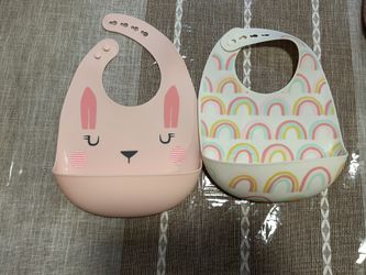 Cloud Island Silicon Bibs