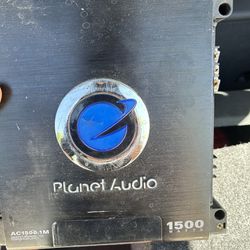 Bass Speaker And Amp 1500
