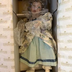 Little Miss Muffett Porcelain Doll