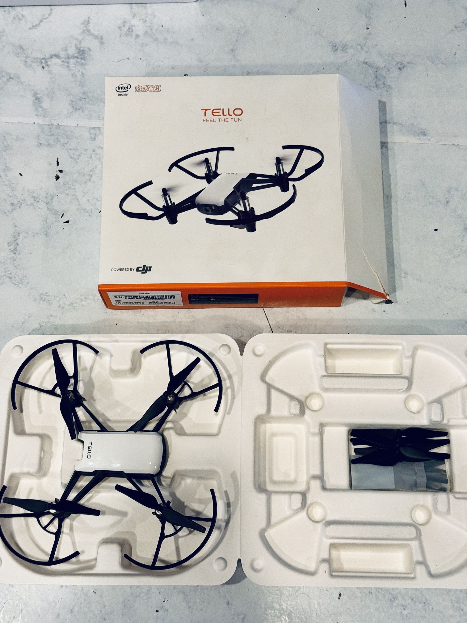 DJI Tello Drone (no battery)