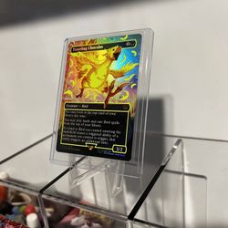 Traveling Chocobo (Borderless) (Neon Ink Yellow) Final Fantasy