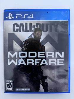 PS4 Call Of Duty Modern Warfare