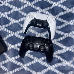 PlayStation 5 With 2 Controllers A Gaming Monitor 