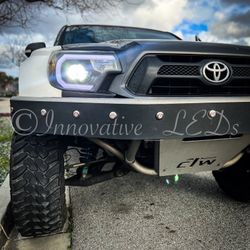 Bright Led Headlights And Fog Lights Size 