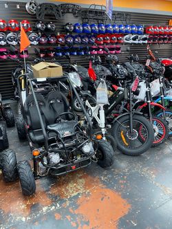 ATV, dirt bike, go kart