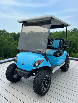 2019 Yamaha Drive 4 Passenger Gas Golf Cart in good condition