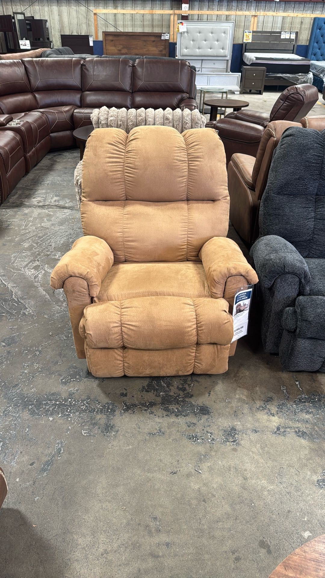 Recliners starting at $199!