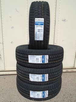 265/70/17 New Kumho Crugen HT55 All Season Tires