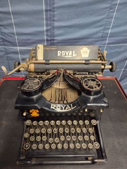 Antique typewriter