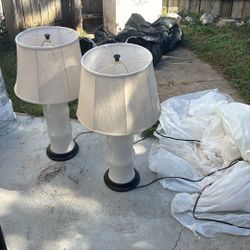 Bedside lamps I’ll take $40 cash. Come get them.