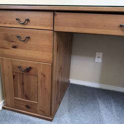 Solid Wood Large Office Desk