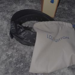 Louis Vuitton Men's Black and Brown Belts