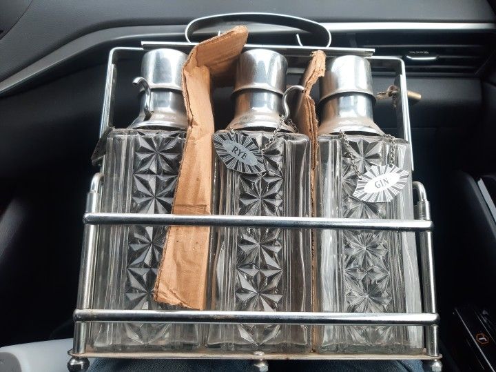 1960s Decanter Set