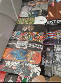 Lot of Collector Skateboard Decks