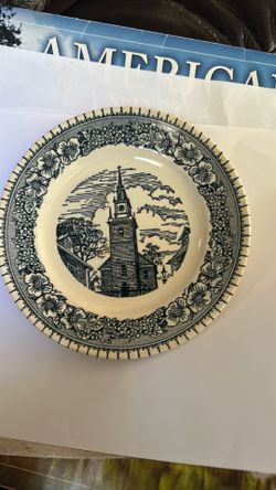 Antique plate