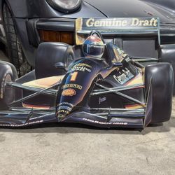 MILLER GENUINE DRAFT INDY CAR SIGN - Illuminated