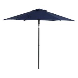 Push up market umbrella